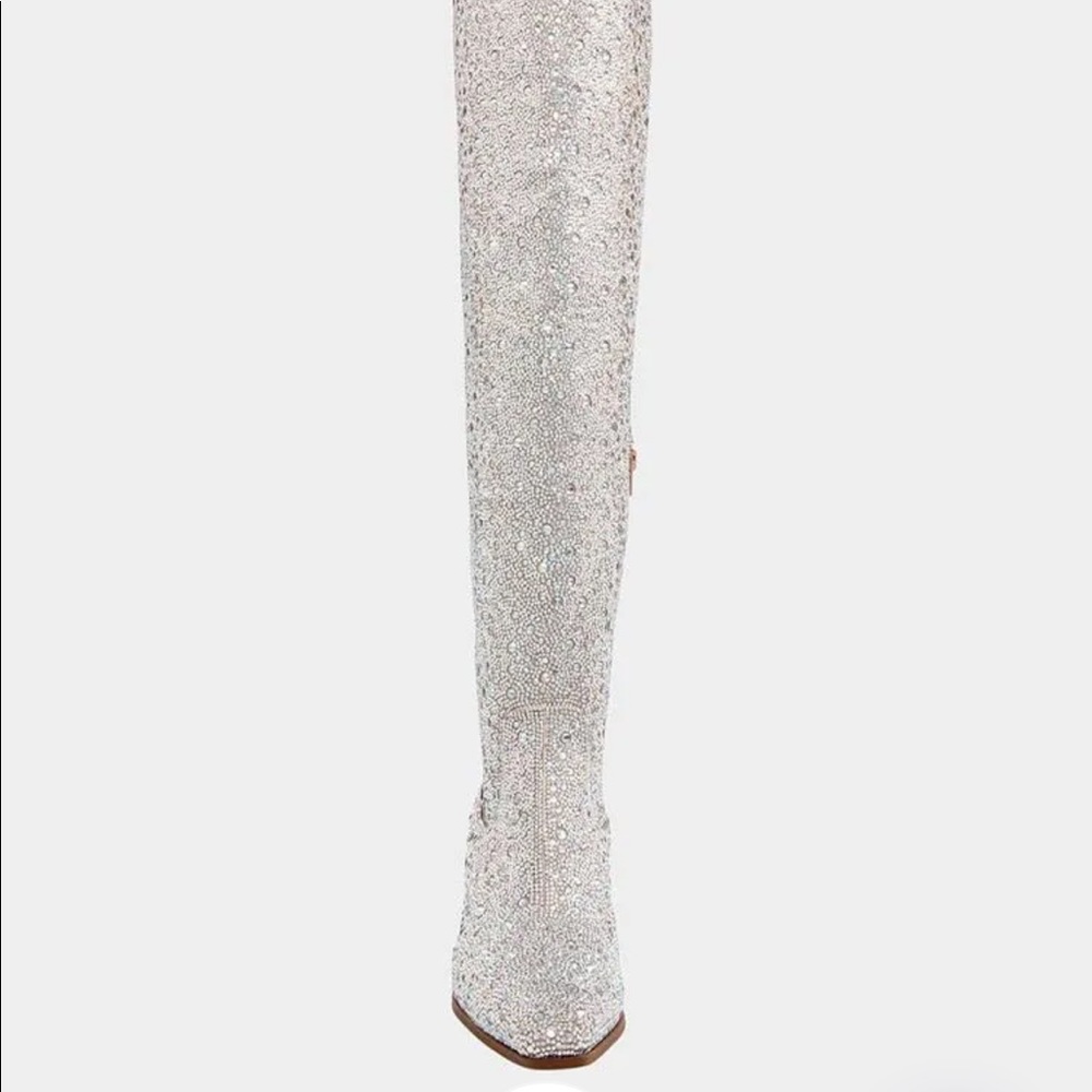 Renaissance Rhinestone boots - Picture 2 of 3